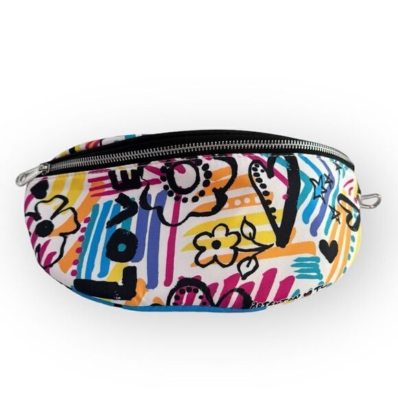 NWT Brighton Graffiti Love Crossbody Belt Bag - Picture 1 of 8